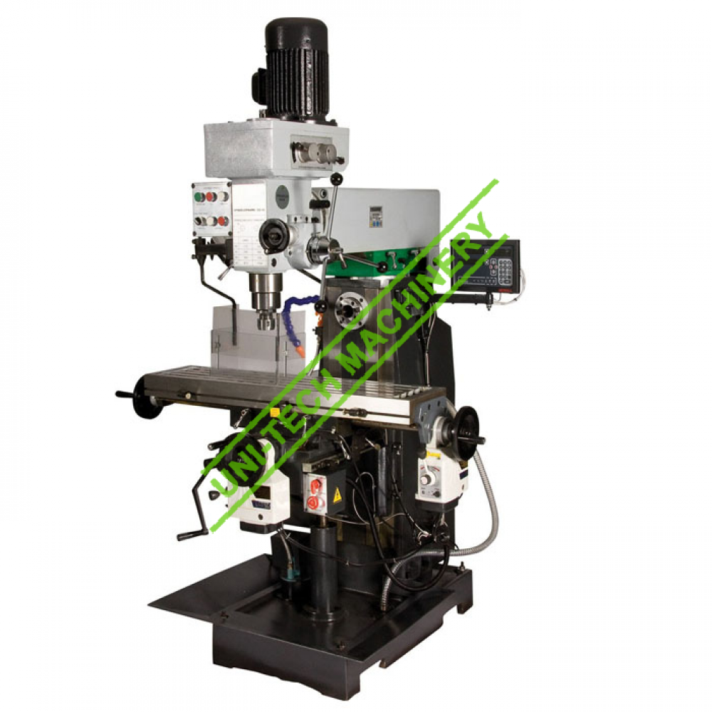 Drilling and milling machine