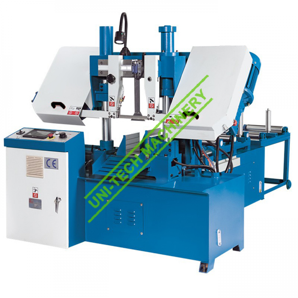 Double column horizontal CNC band saw