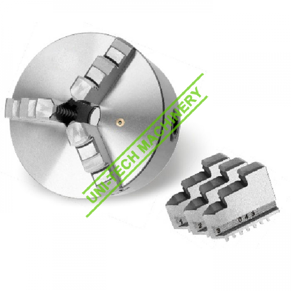 GK11 series steel body 3-jaw self-centering chuck