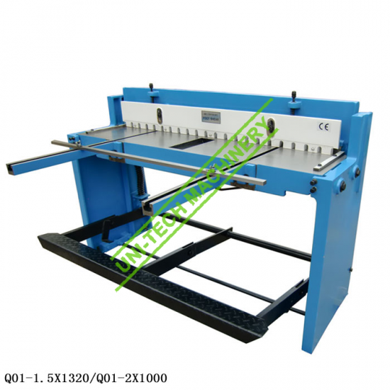 Foot shearing machine Q01-1.1X1000,Q01-1.5X1320,Q01-2X1000,Q01-1.5X1320A,Q01-2X1000A