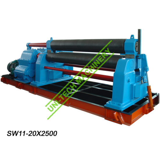 Mechanical symmentry 3-roller bending machine SW11